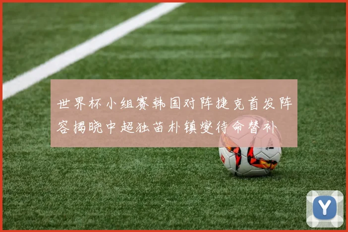 世界杯小组赛韩国对阵捷克首发阵容揭晓中超独苗朴镇燮待命替补